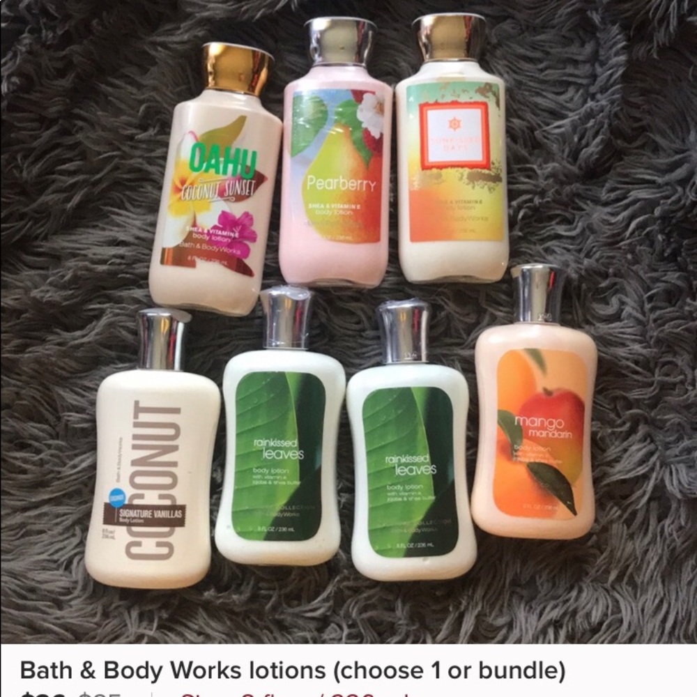 BBW LOTIONS!